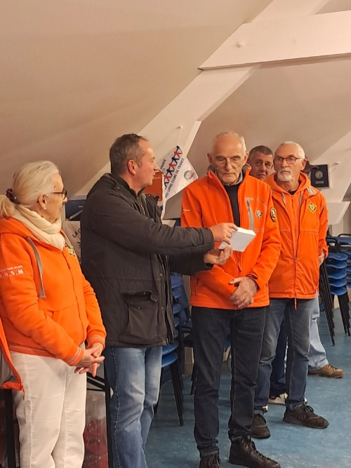 Remise du don à la SNSM du Croisic